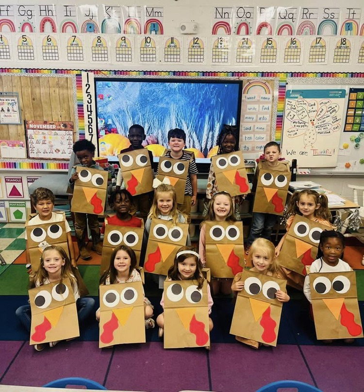 Kindergarten Thanksgiving Program