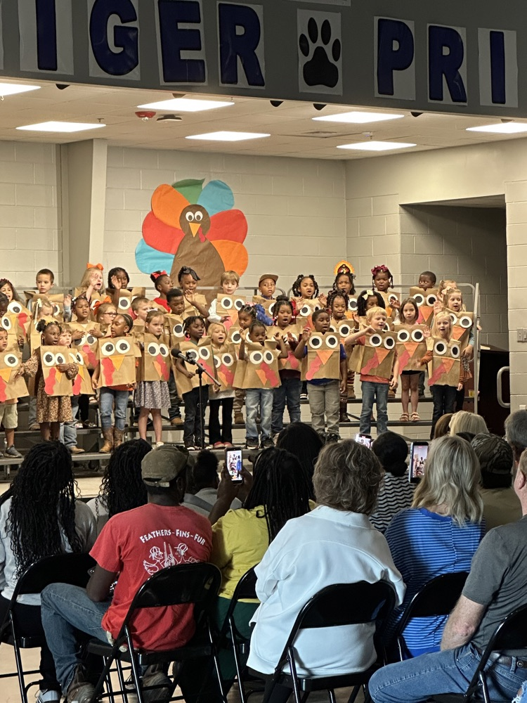 Kindergarten Thanksgiving Program