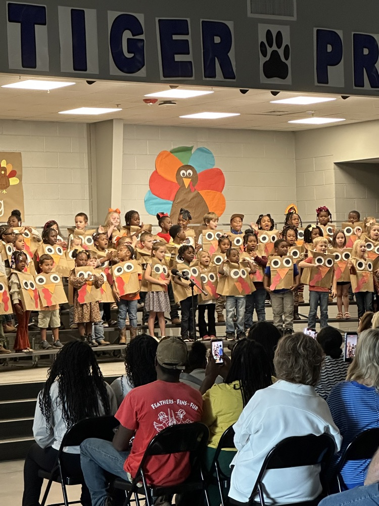 Kindergarten Thanksgiving Program