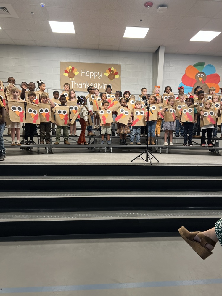 Kindergarten Thanksgiving Program