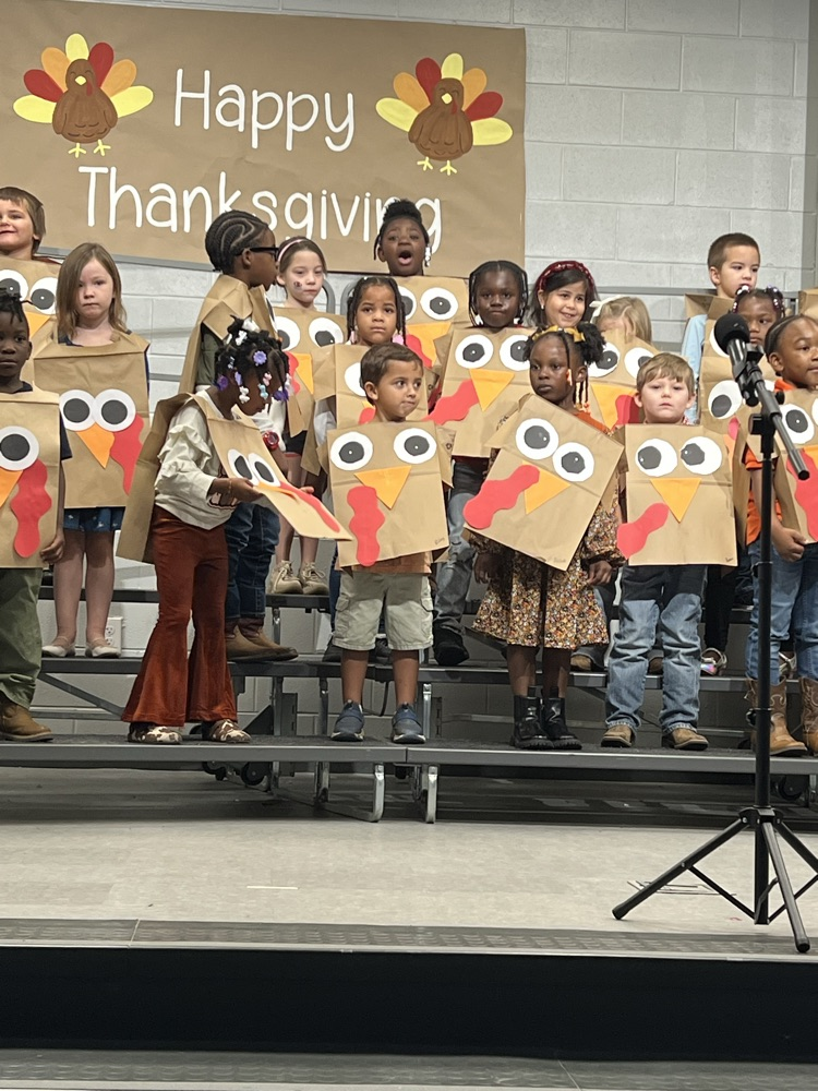Kindergarten Thanksgiving Program