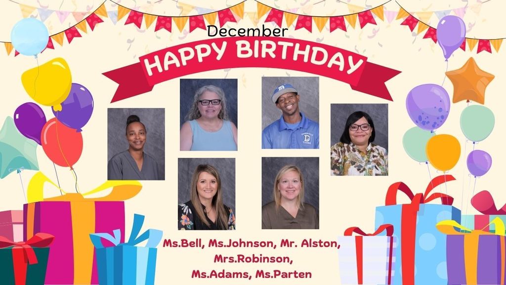december faculty bdays