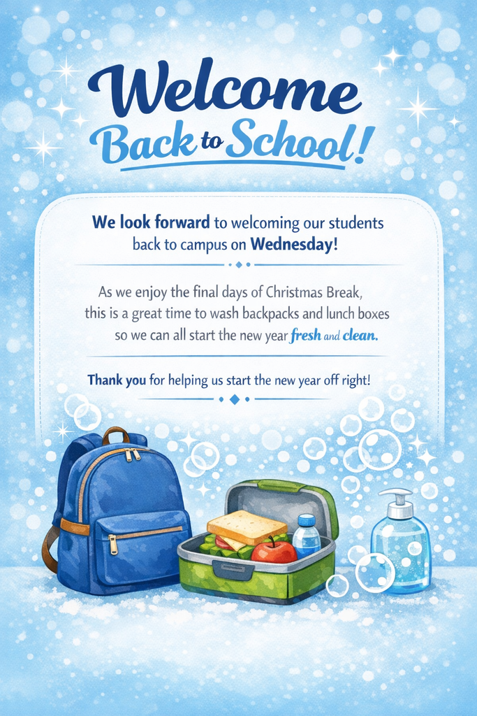 Clean Backpacks for the New Year!