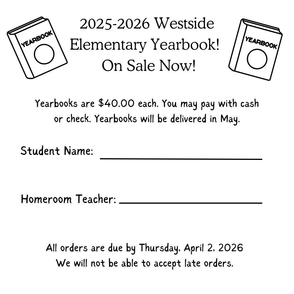 yearbook order form