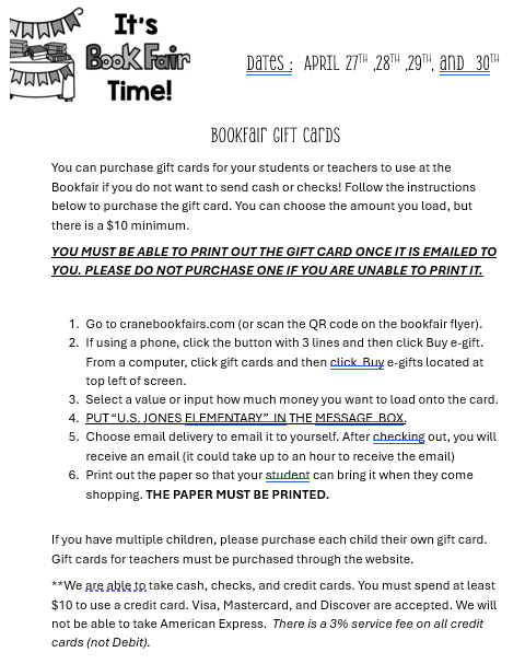 gift cards