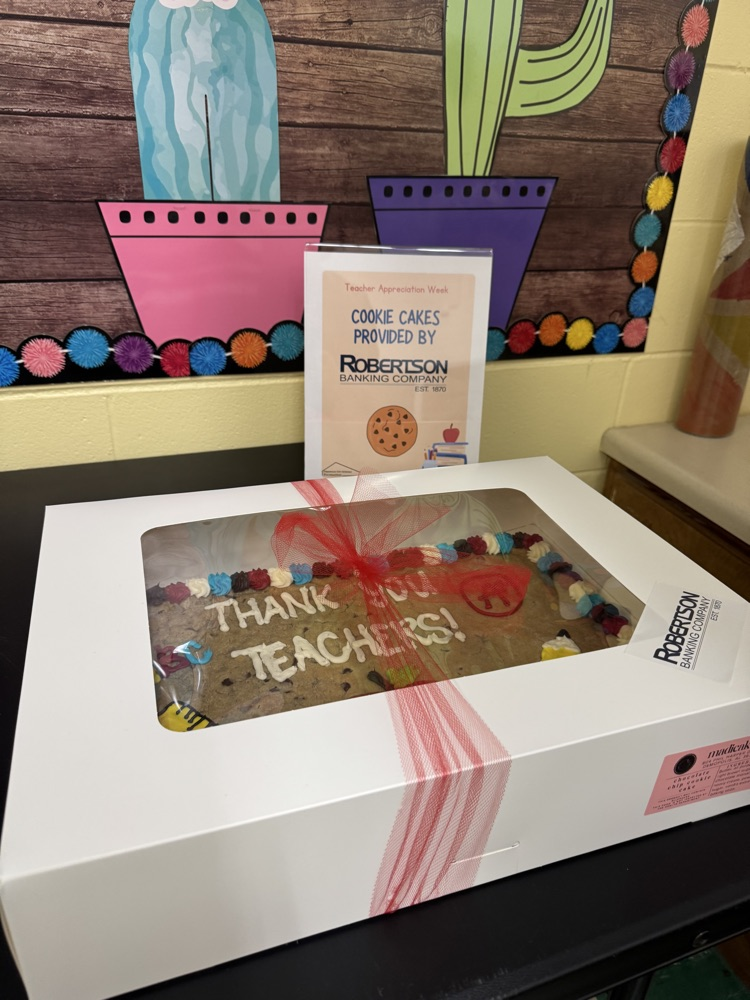 Monday- Teacher Appreciation Week