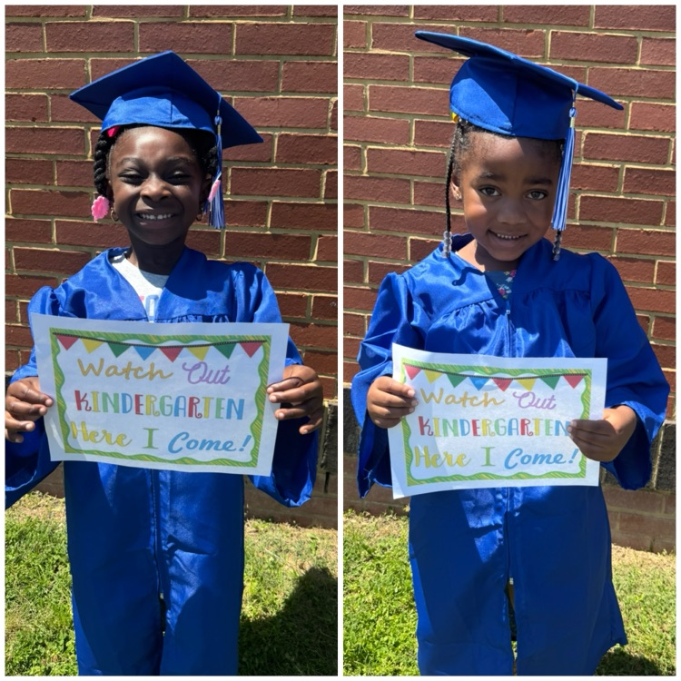Mrs. Stokes’ and Mrs. Drake’s Pre-K stars are ready to shine in Kindergarten! ✨🎓🍎