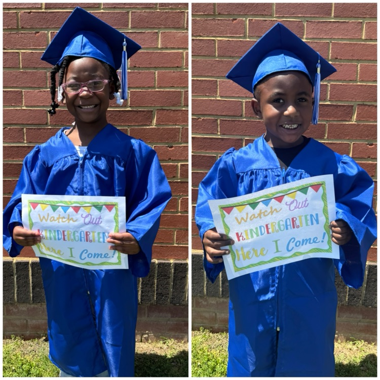 Mrs. Stokes’ and Mrs. Drake’s Pre-K stars are ready to shine in Kindergarten! ✨🎓🍎