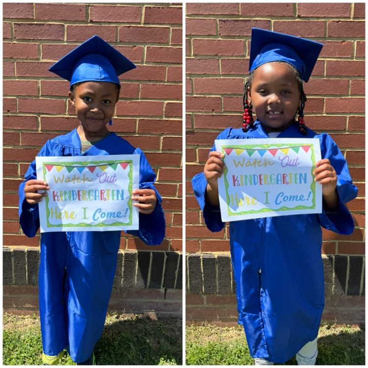 Mrs. Stokes’ and Mrs. Drake’s Pre-K stars are ready to shine in Kindergarten! ✨🎓🍎