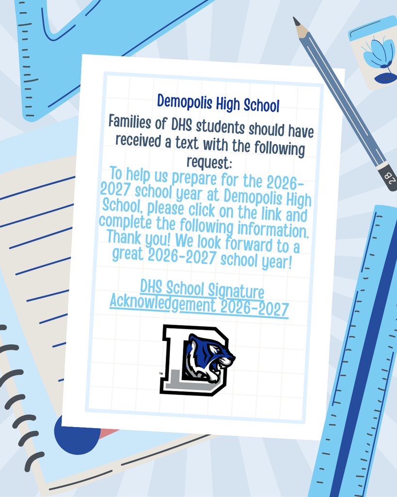 DHS School Signature Acknowledgement
