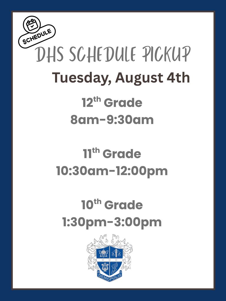 Schedule Pick Up