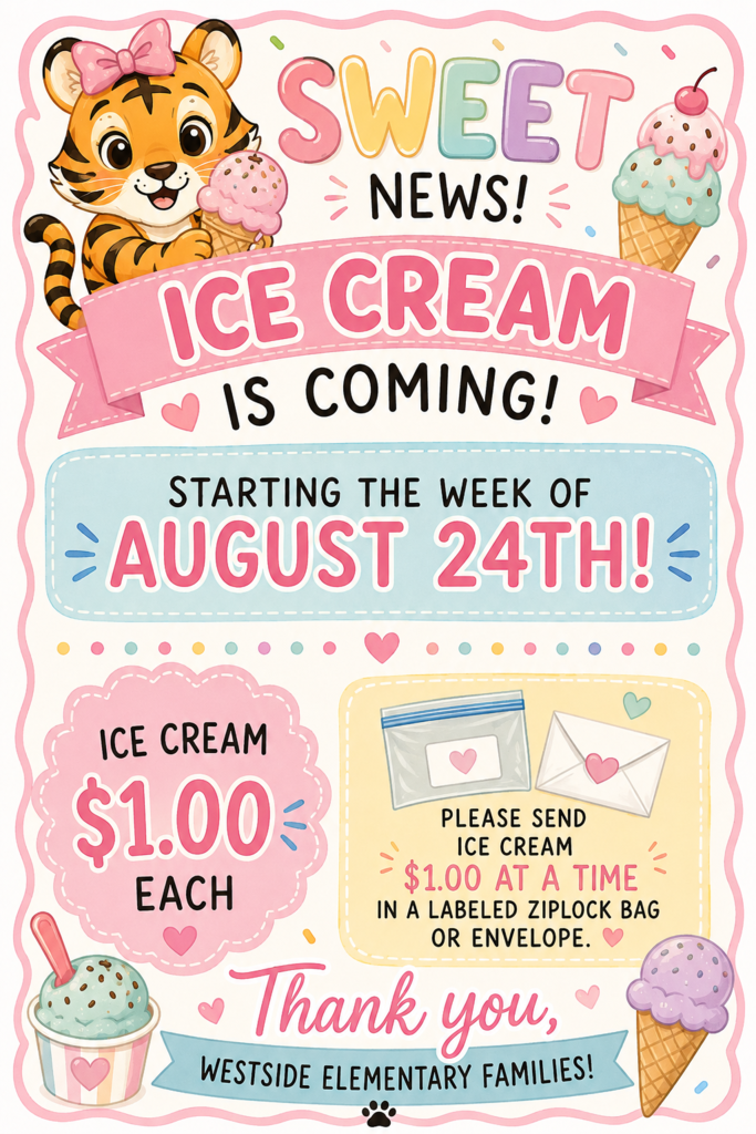 ice cream note