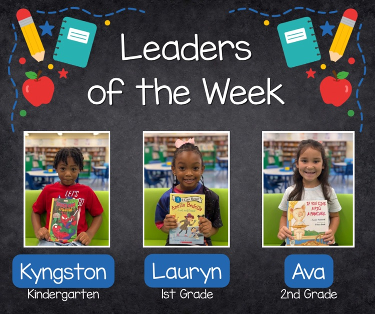 Leaders of the Week!