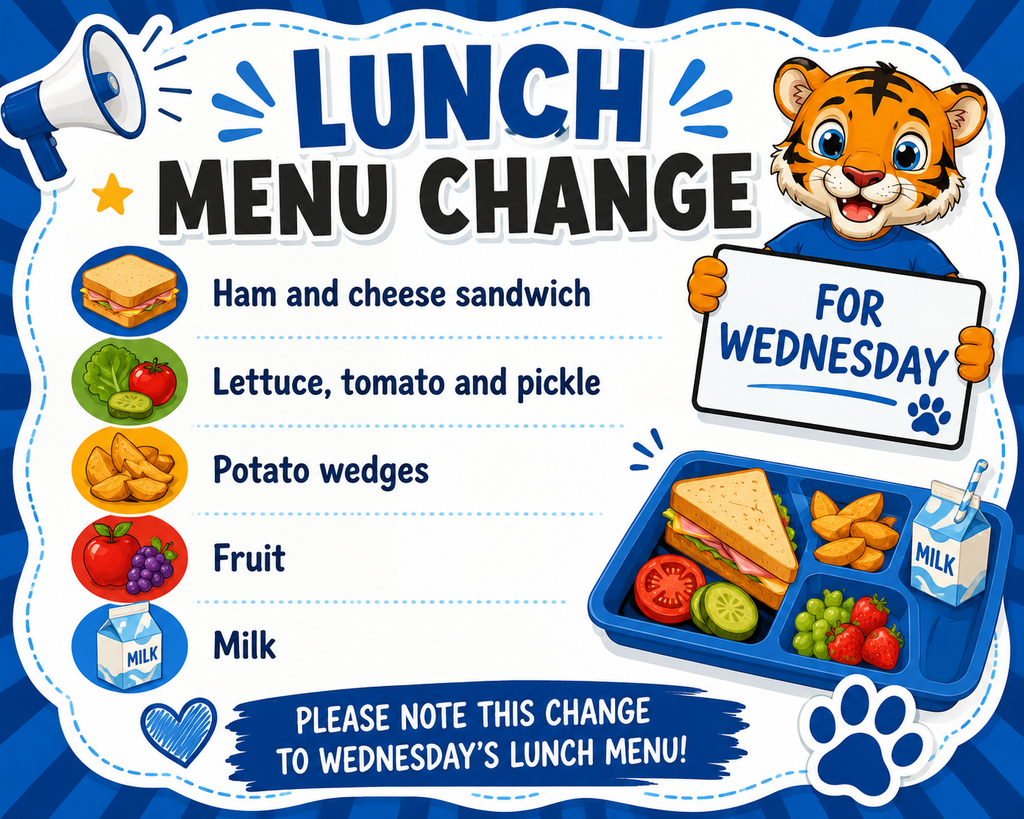 menu change