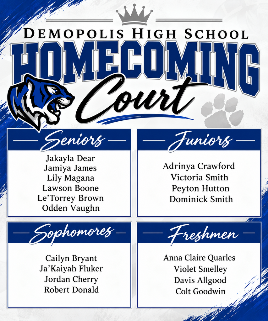 DHS Homecoming Court