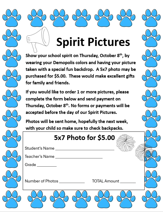 Spirit Day picture form