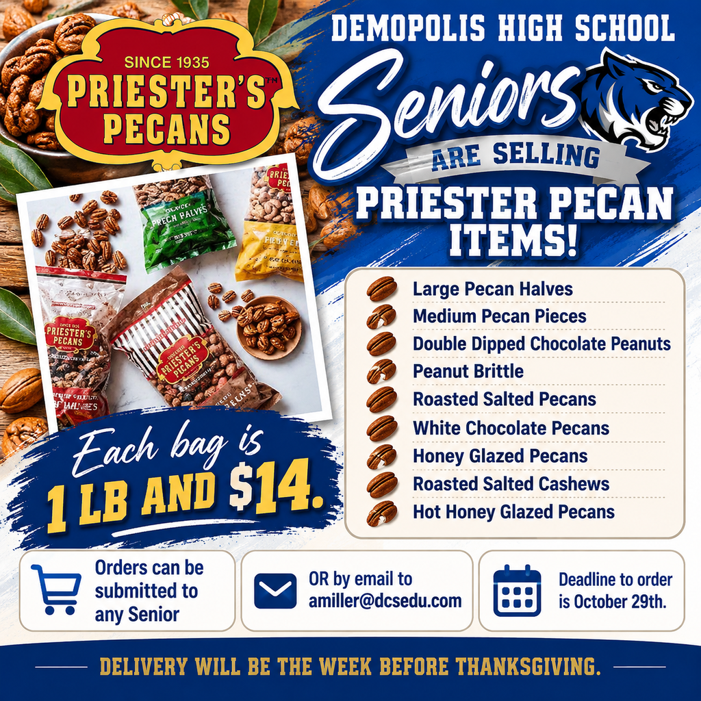 Senior Pecan Sale