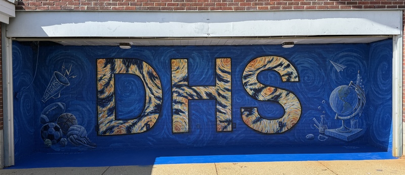 Tiger Court Murals