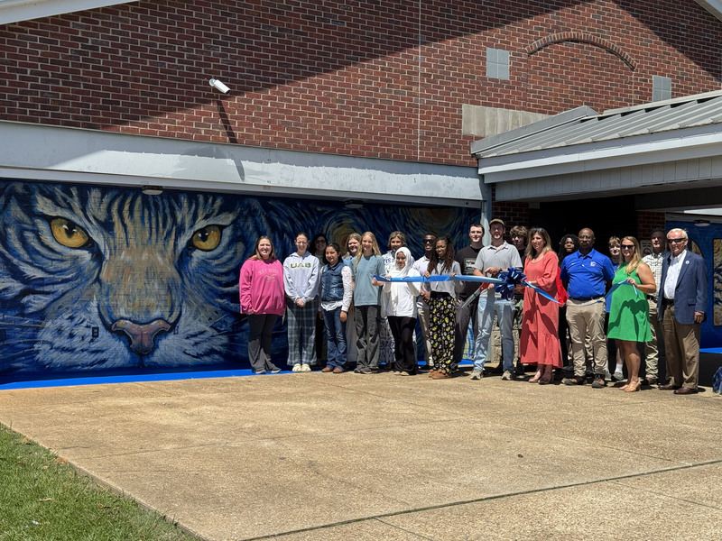 Tiger Court Murals
