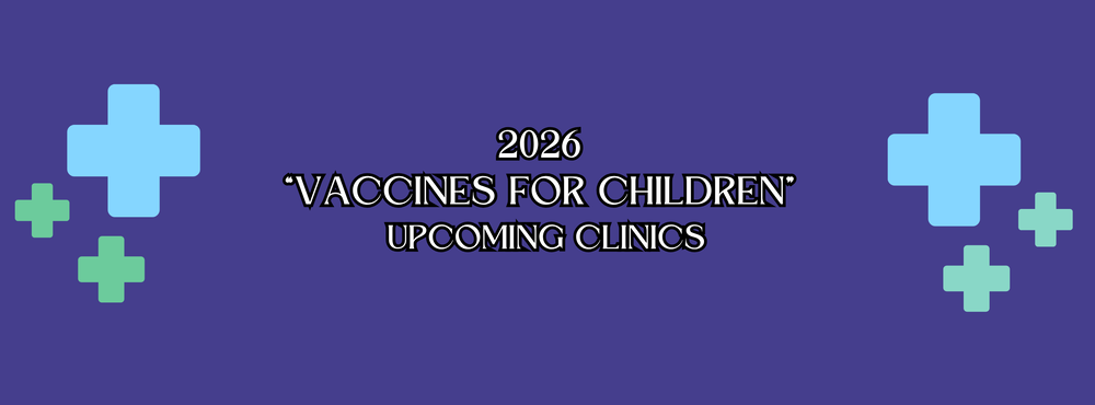 2026 Vaccines For Children Upcoming Clincis