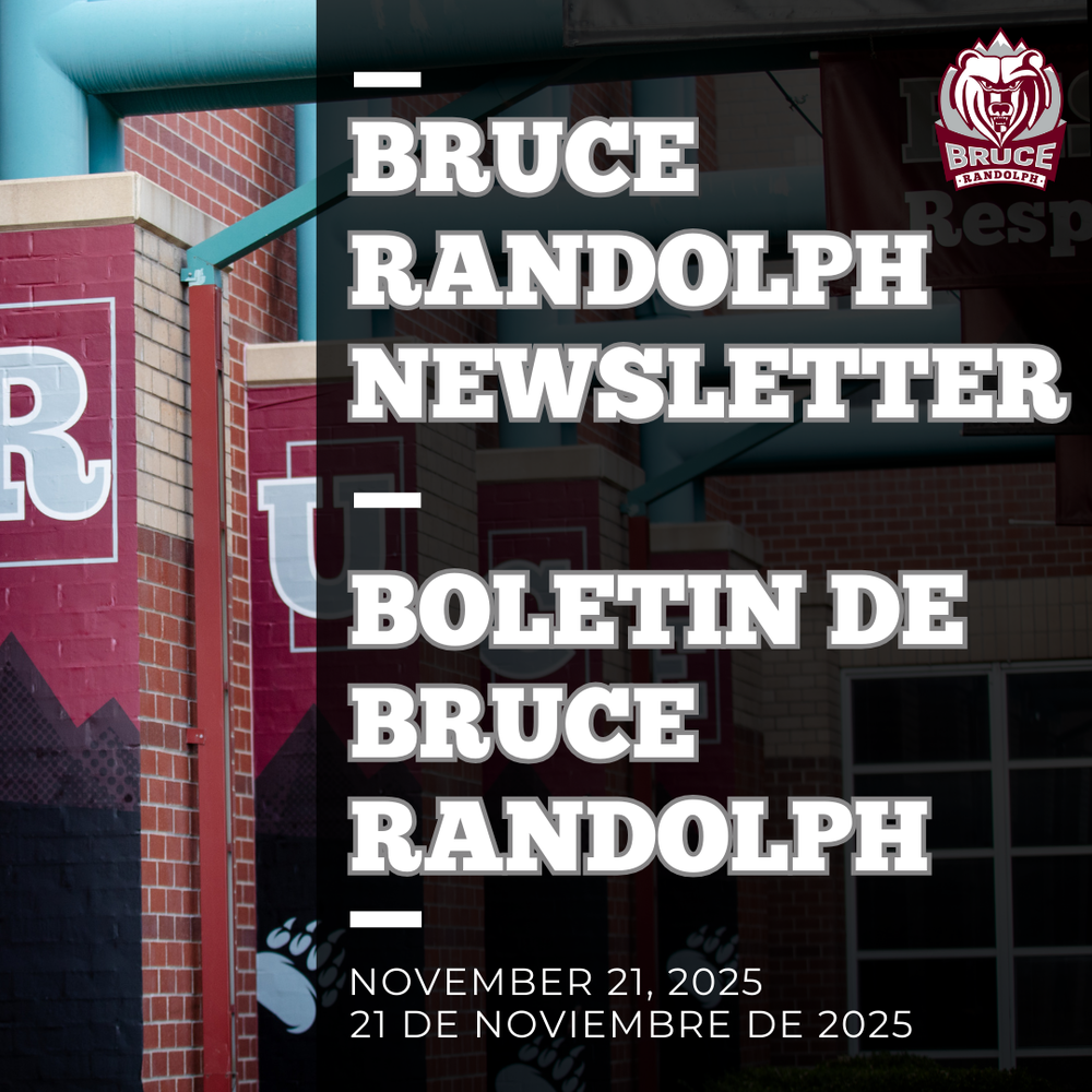 Bruce Randolph Newsletter