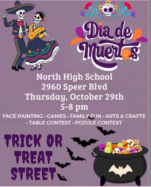 North High School Dia de Muertos Event