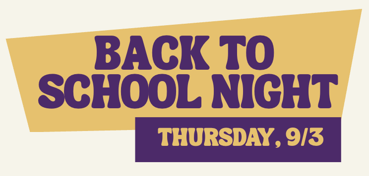 Back to School Night