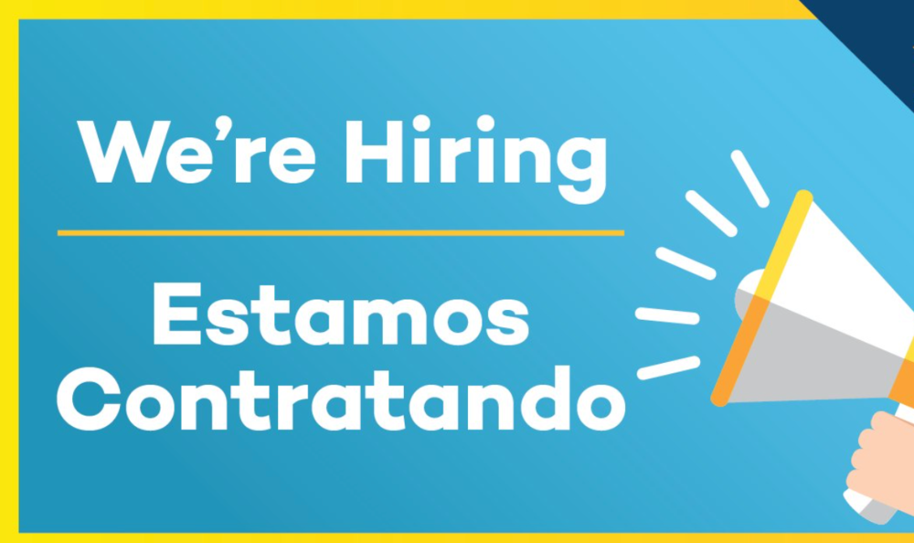 We're Hiring, Estamos Contratando