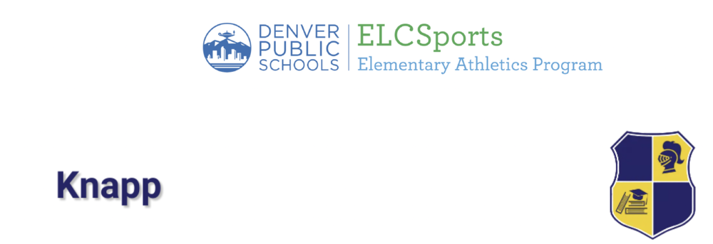 Elementary Athletics Program Logo for Knapp Basketball