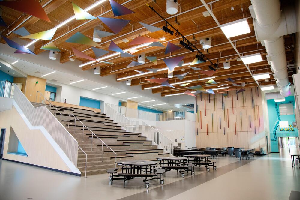 interior commons area at RASA