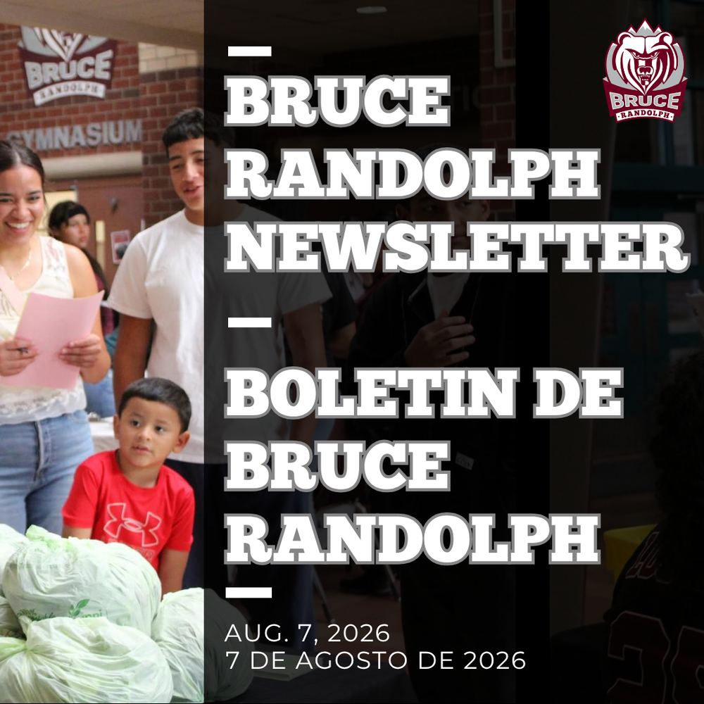 Bruce Randolph Newsletter