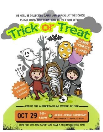 Trick or Treat Flyer 