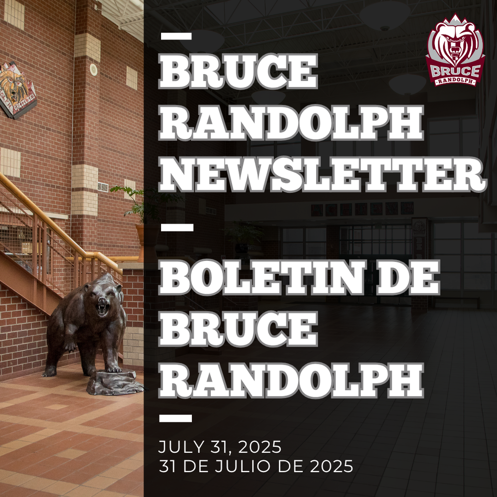 Bruce Randolph Newsletter