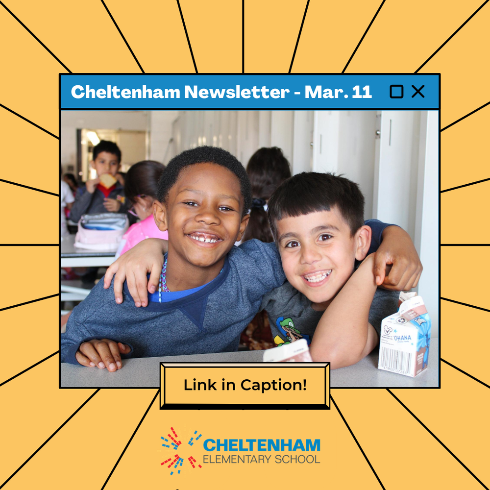 Cheltenham Newsletter - Nov. 21