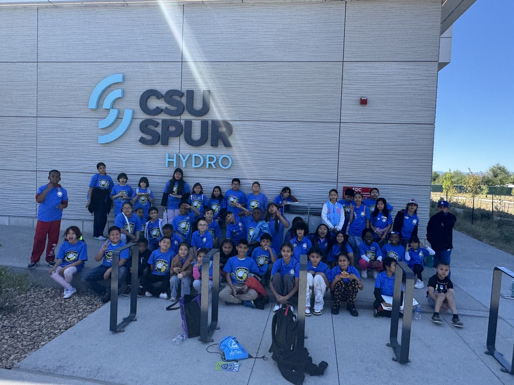 Ellis students at CSU Spur Hydro STEAM Expo