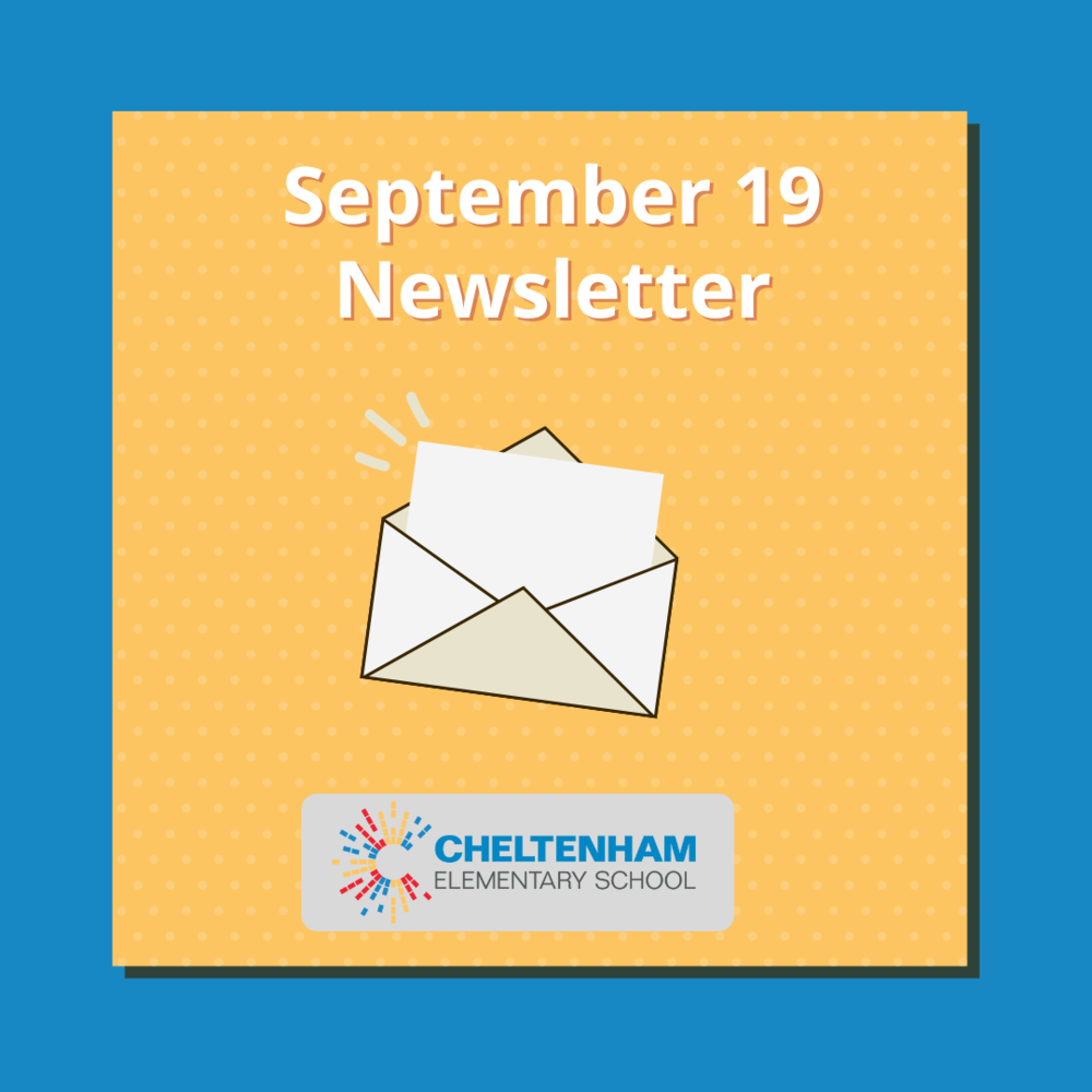Sept. 19 Newsletter