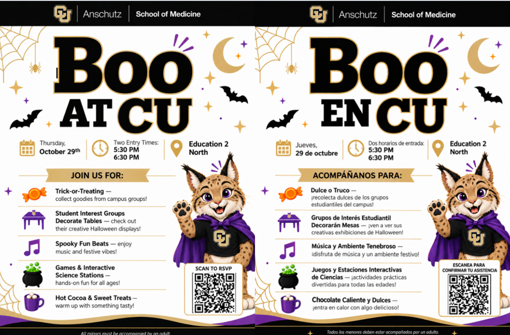 BOO AT CU Flyer
