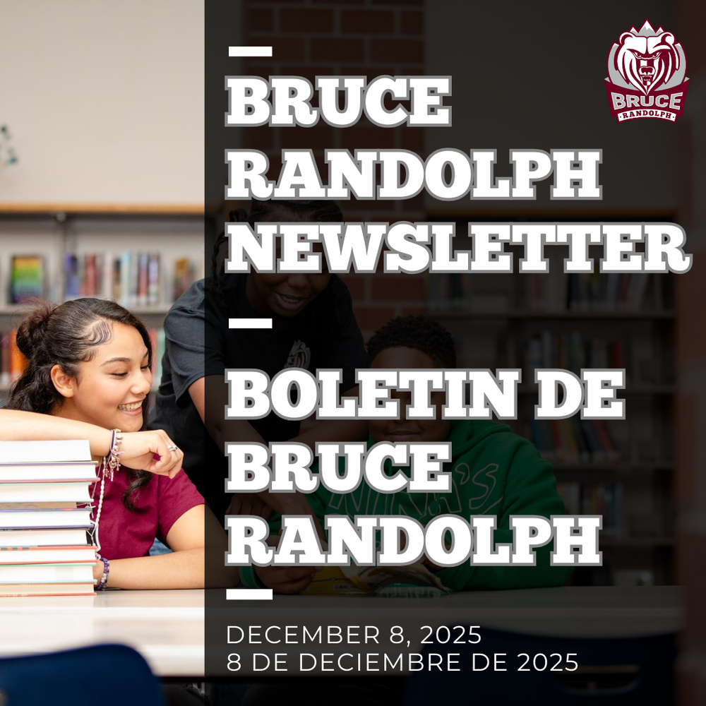 Bruce Randolph Newsletter