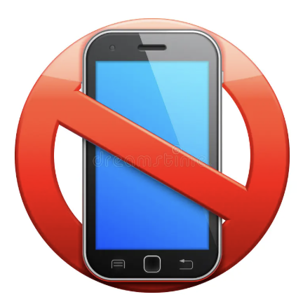 no cell phone