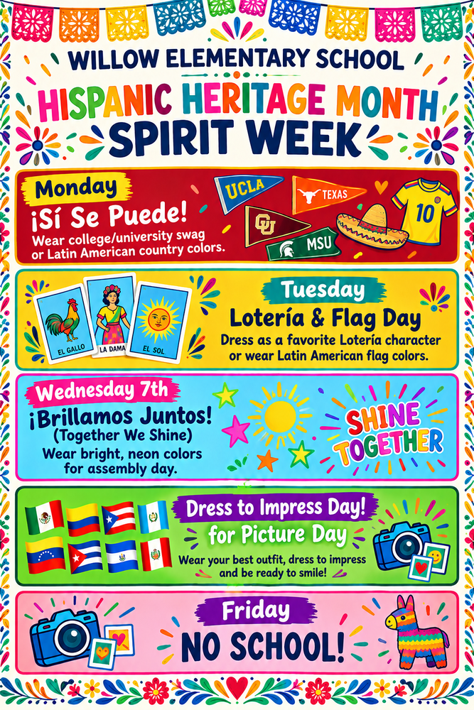 Hispanic Heritage month banner