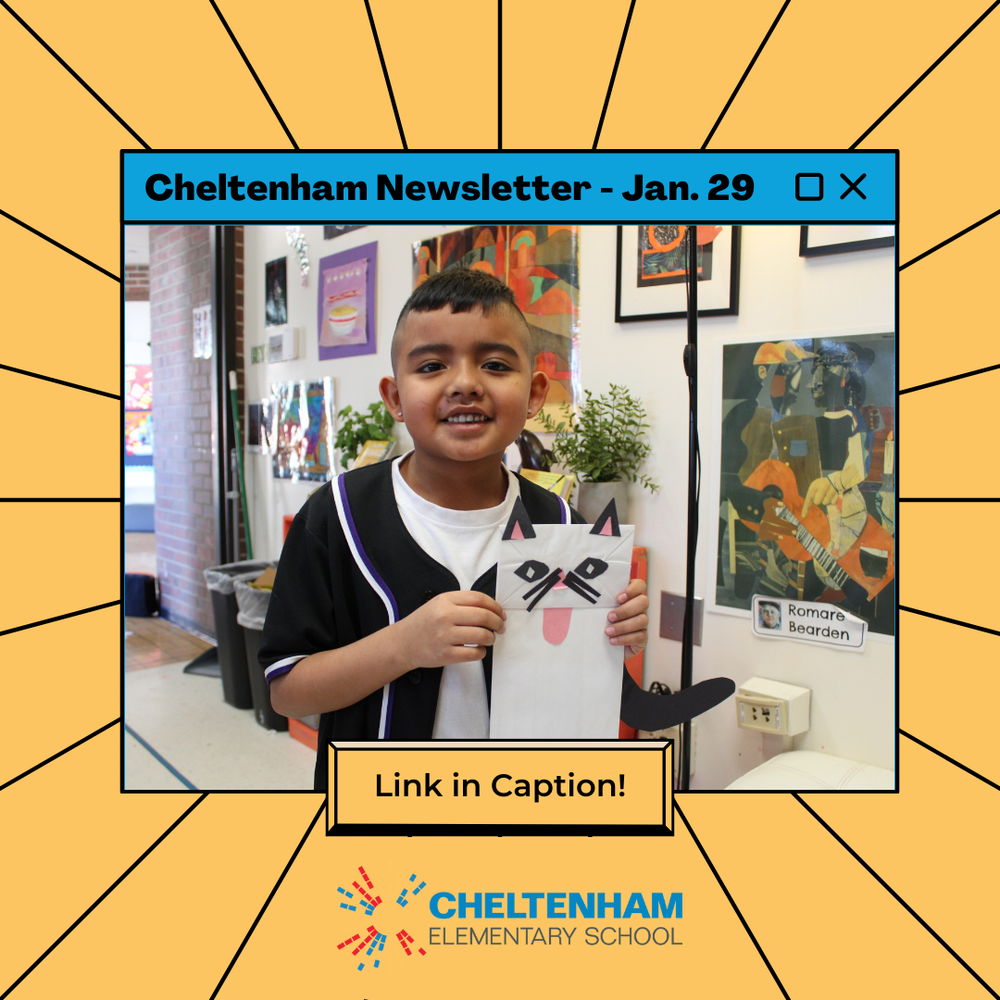 Cheltenham Newsletter - Jan. 29