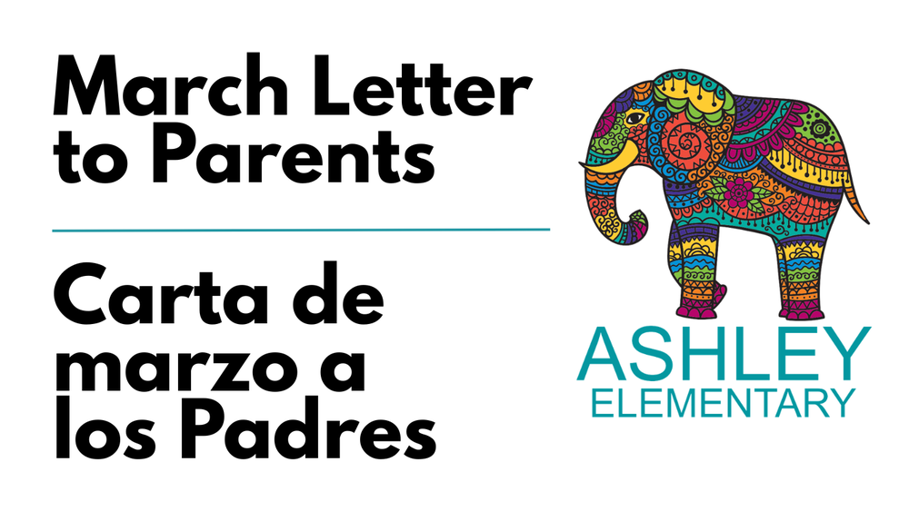 March Letter to Parents