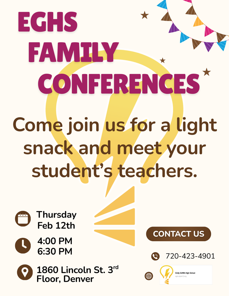 EGHS Family Conferences