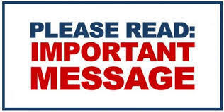 Important Message