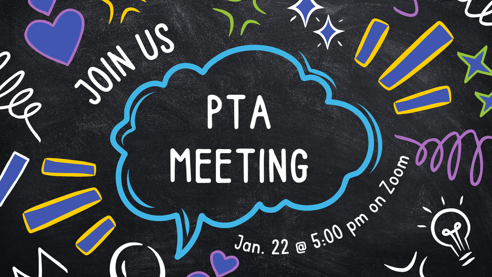 PTA Meeting Banner
