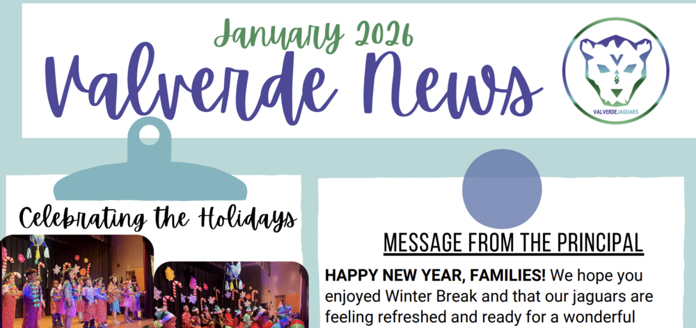 January Newsletter