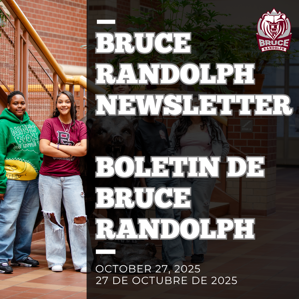 Bruce Randolph Newsletter