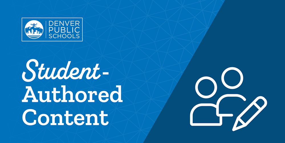 Student Authored Content graphic