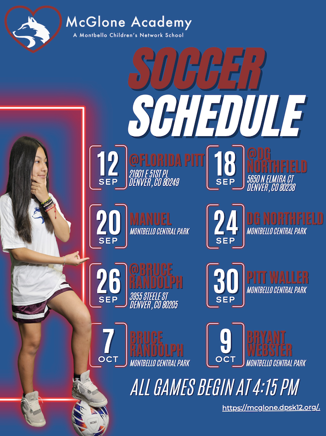 Soccer Schedule