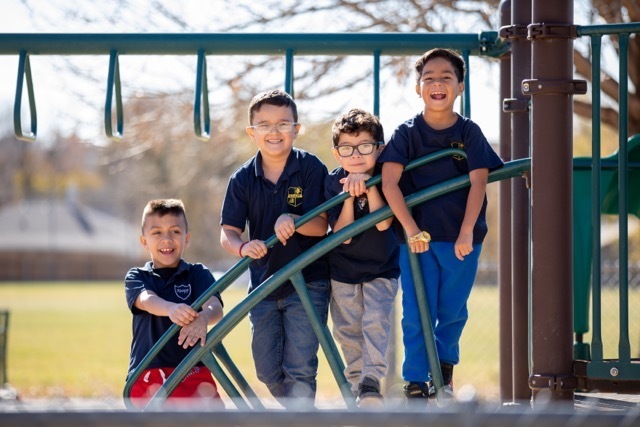 kids on playground